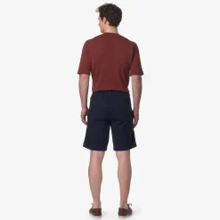 K-WAY Theon - Shorts - Chino - Man - Blue Depth Cheap