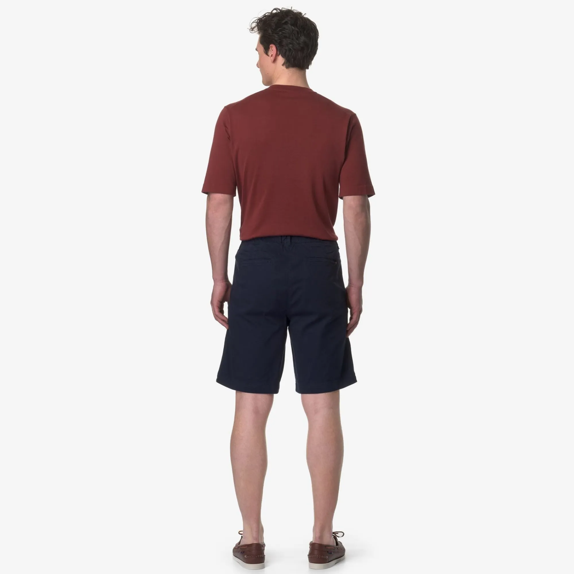 K-WAY Theon - Shorts - Chino - Man - Blue Depth Cheap