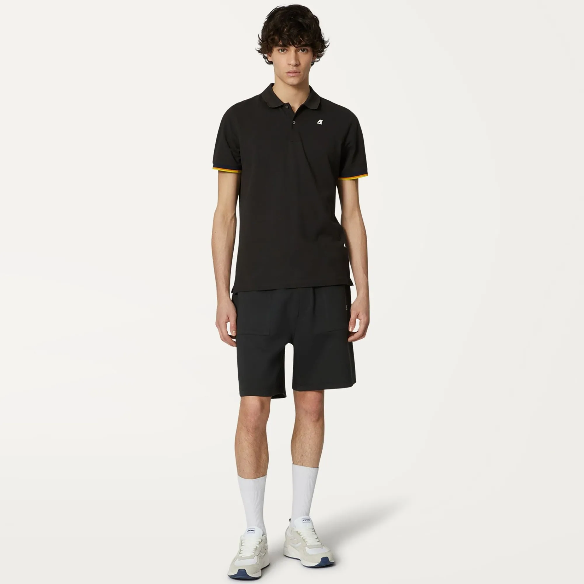 K-WAY Theotime Light Spacer - Shorts - Sportshorts - Man - Black Pure Clearance