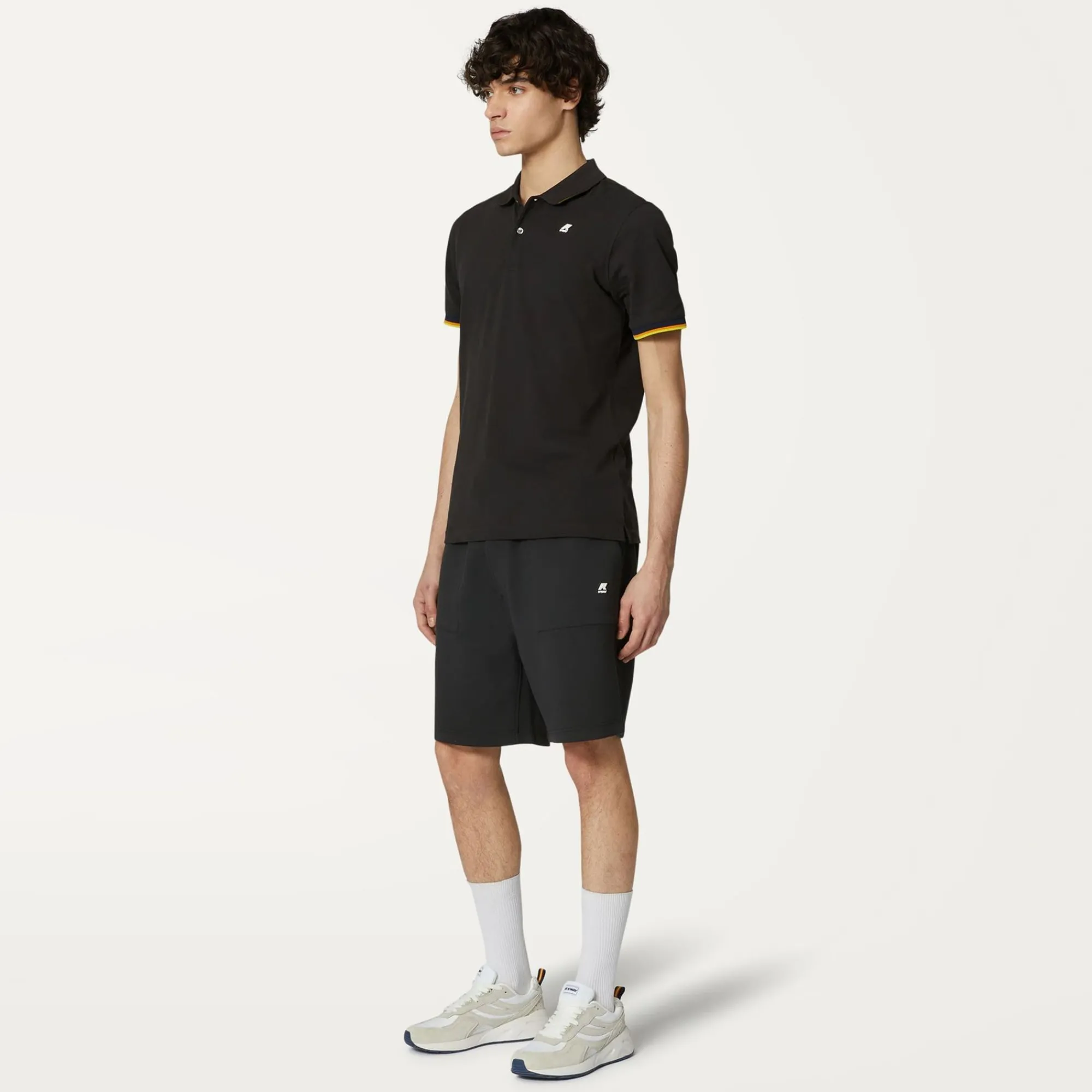 K-WAY Theotime Light Spacer - Shorts - Sportshorts - Man - Black Pure Clearance