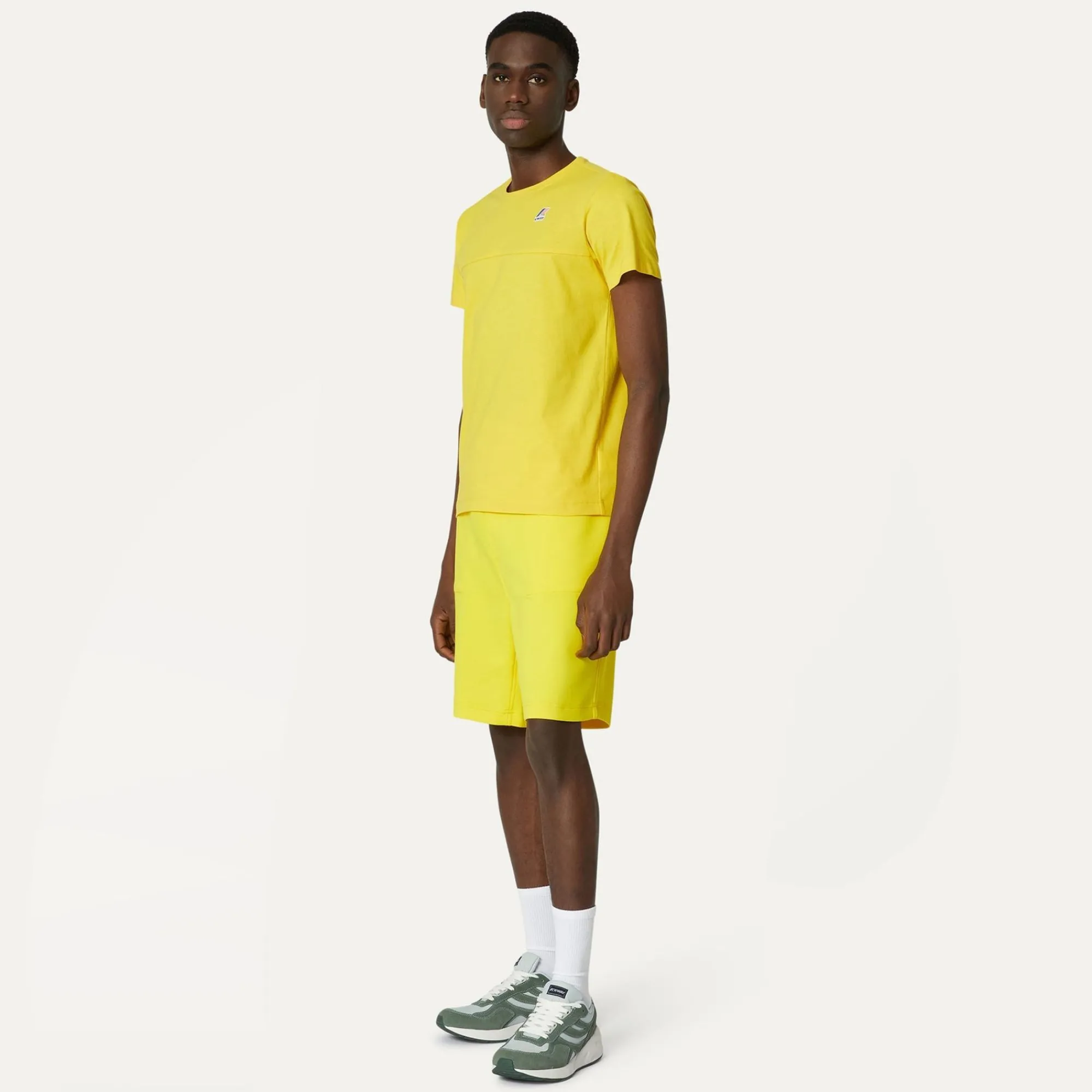 K-WAY Theotime Light Spacer - Shorts - Sportshorts - Man - Yellow Sunstruck Sale