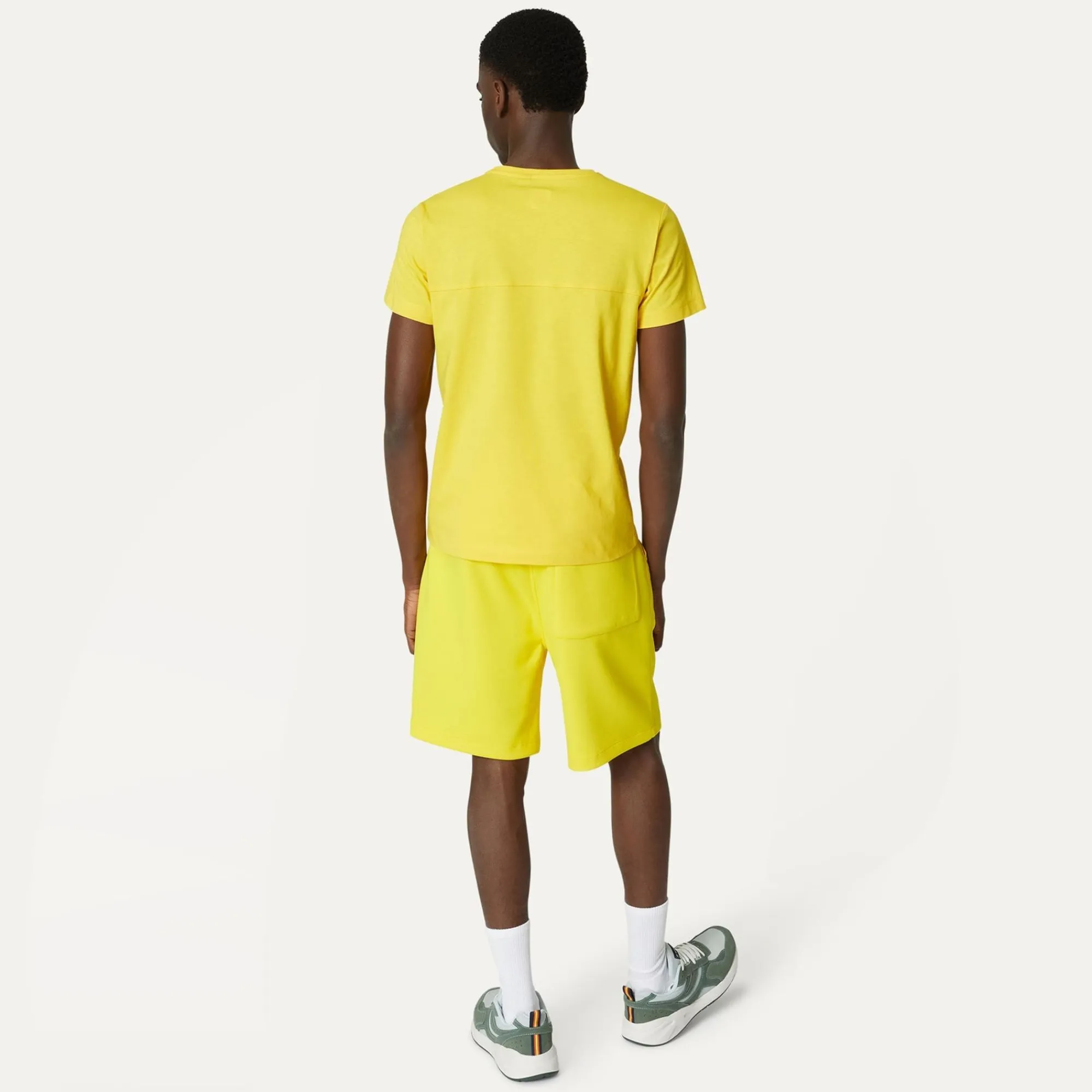 K-WAY Theotime Light Spacer - Shorts - Sportshorts - Man - Yellow Sunstruck Sale