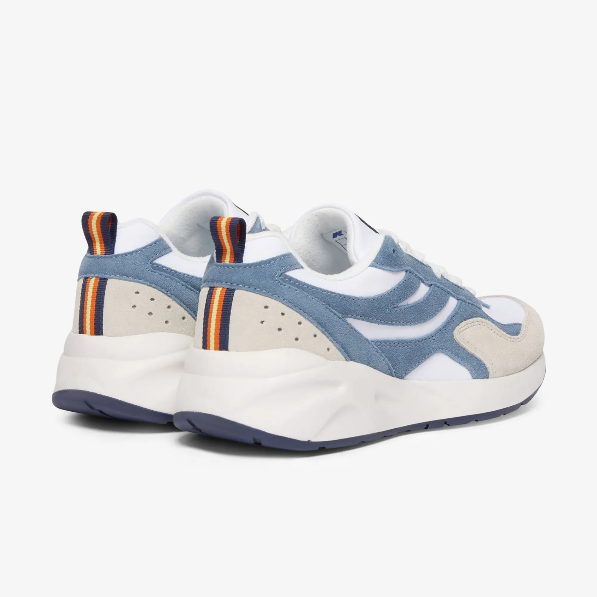 K-WAY Training 3.0 Laces - Sport Shoes - Low Cut - Unisex - White-Azure Blizzard-Beige Lt-Blue Depth Cheap