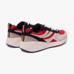 K-WAY Training 3.0 Laces - Sport Shoes - Low Cut - Unisex - Red-Lt Gray-White-Blu Navy Clearance