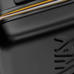 K-WAY Trolley Medium - Luggage Bags - Trolley - Unisex - Black Pure-Blue Md Cobalt New