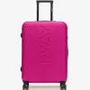 K-WAY Trolley Medium - Luggage Bags - Trolley - Unisex - Pink Peacock-Blue Md Cobalt Sale