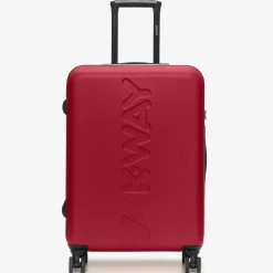 K-WAY Trolley Medium - Luggage Bags - Trolley - Unisex - Red-Blue Md Cobalt Cheap