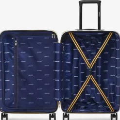 K-WAY Trolley Medium - Luggage Bags - Trolley - Unisex - White-Blue Md Cobalt Outlet