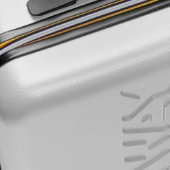 K-WAY Trolley Medium - Luggage Bags - Trolley - Unisex - White-Blue Md Cobalt Outlet