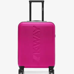 K-WAY Trolley Small - Luggage Bags - Trolley - Unisex - Pink Peacock-Blue Md Cobalt Online