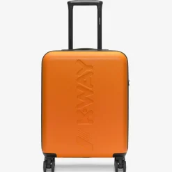 K-WAY Trolley Small - Luggage Bags - Trolley - Unisex - Orange-Blue Md Cobalt Hot