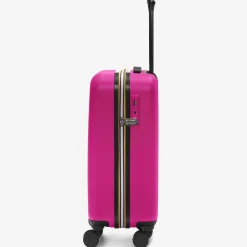 K-WAY Trolley Small - Luggage Bags - Trolley - Unisex - Pink Peacock-Blue Md Cobalt Clearance
