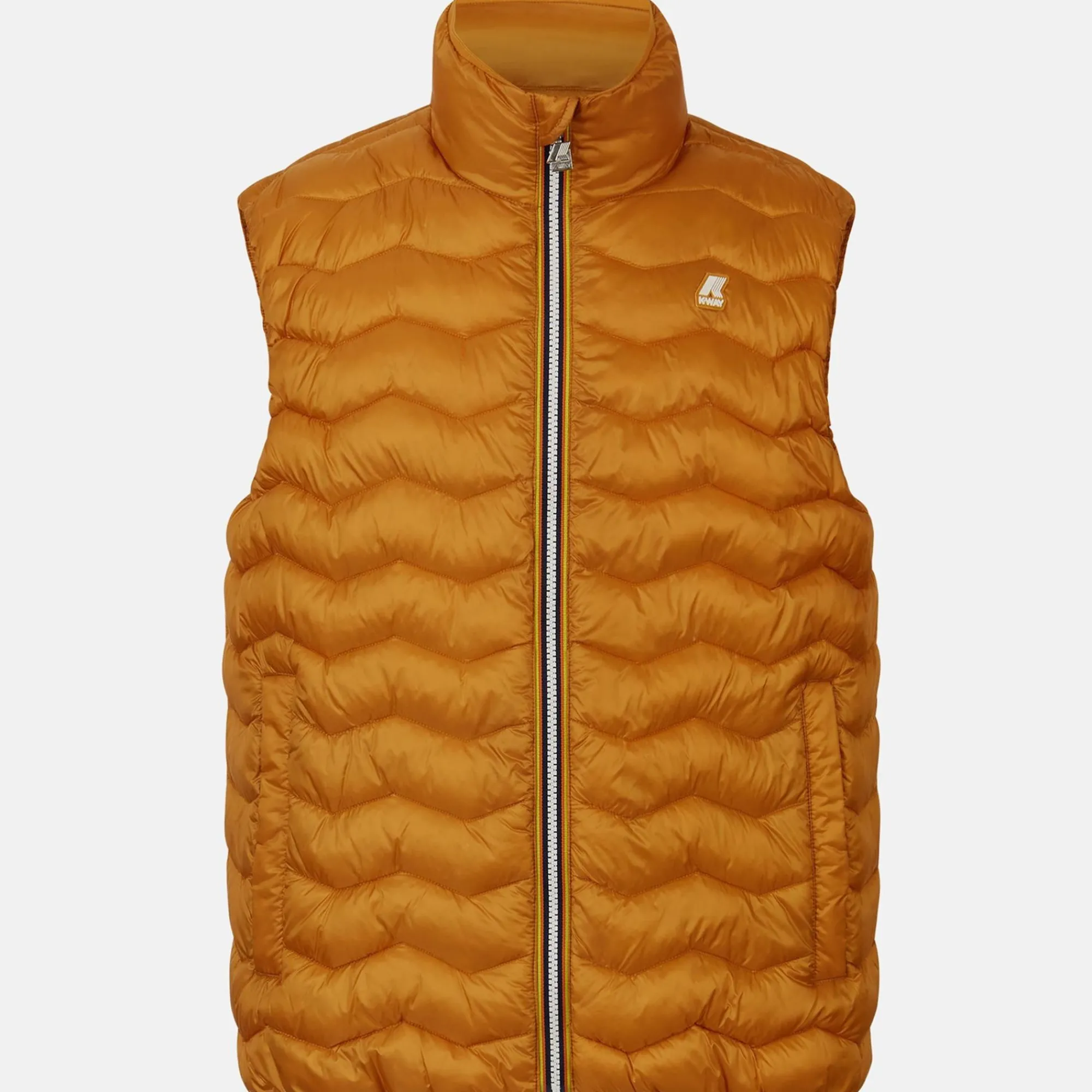 K-WAY Valen Quilted Warm - Jackets - Vest - Man - Yellow Sunflower Best Sale