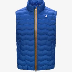 K-WAY Valen Quilted Warm - Jackets - Vest - Man - Blue Royal Marine Shop