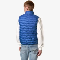 K-WAY Valen Quilted Warm - Jackets - Vest - Man - Blue Royal Marine Shop