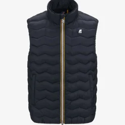K-WAY Valen Quilted Warm - Jackets - Vest - Man - Blue Depth Fashion