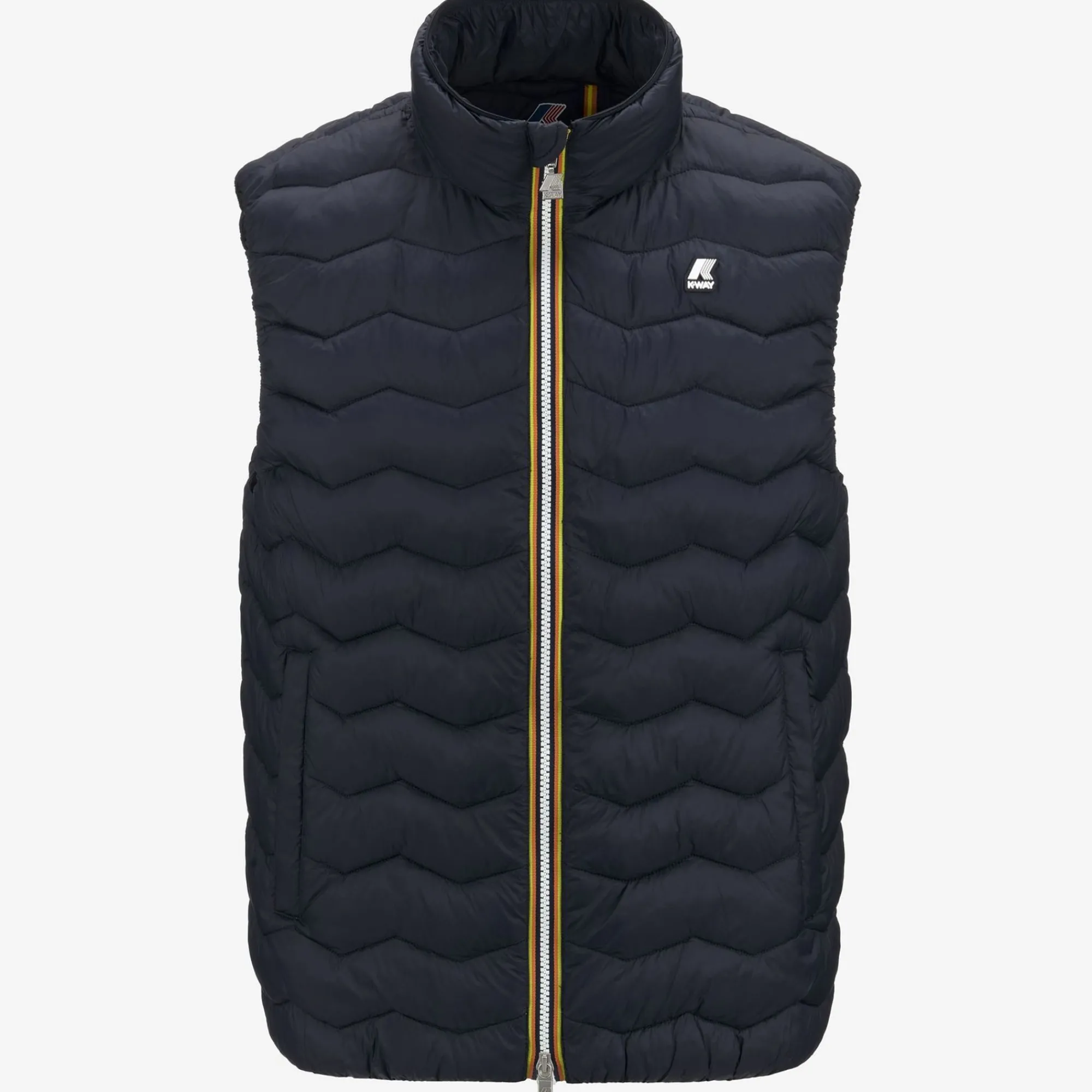K-WAY Valen Quilted Warm - Jackets - Vest - Man - Blue Depth Fashion