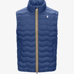 K-WAY Valen Quilted Warm - Jackets - Vest - Man - Blue Fiord Hot
