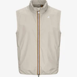 K-WAY Valen Stretch Dot - Jackets - Vest - Man - Beige Lt Hot