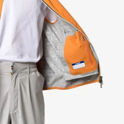 K-WAY Valen Stretch Dot - Jackets - Vest - Man - Orange Md Store