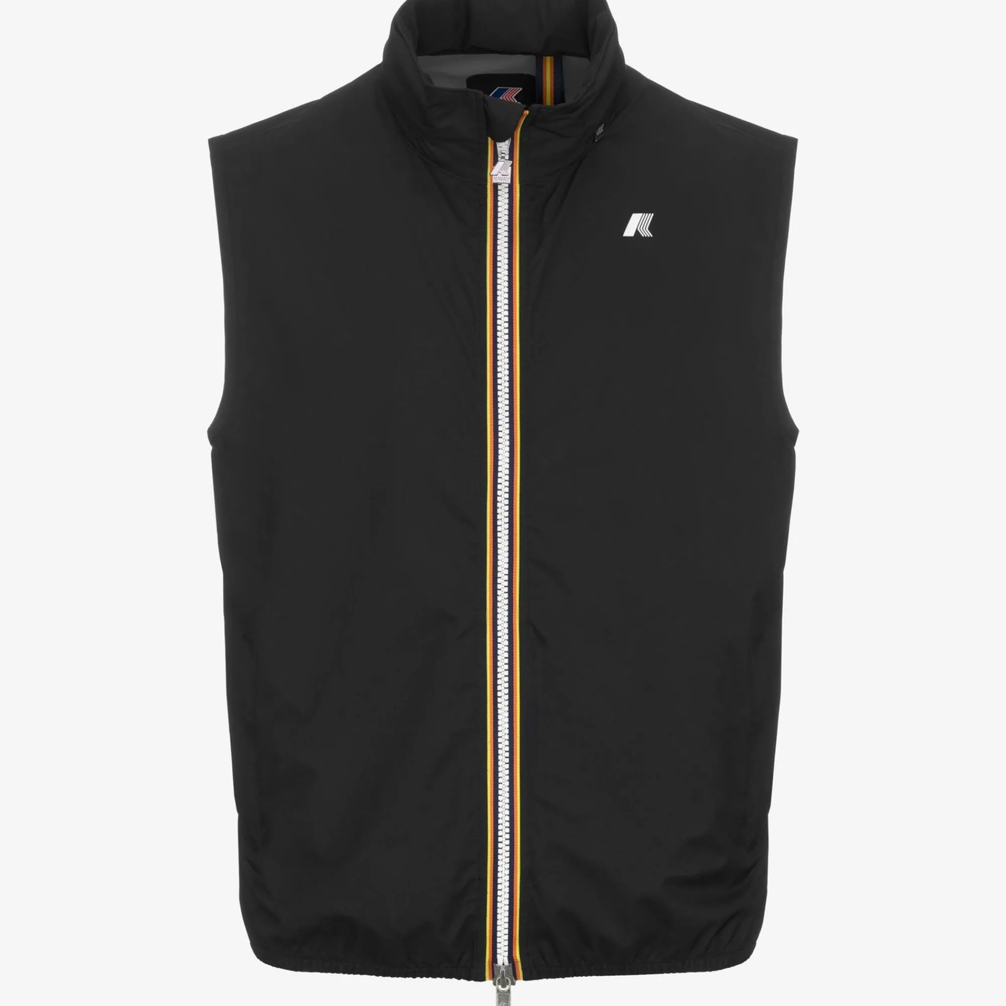 K-WAY Valen Stretch Dot - Jackets - Vest - Man - Black Pure Best Sale