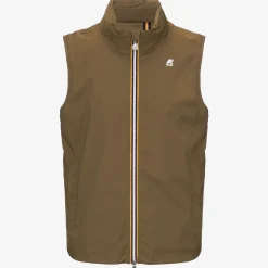 K-WAY Valen Stretch Nylon Jersey - Jackets - Short - Man - Brown Corda Shop