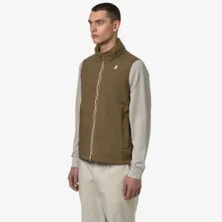 K-WAY Valen Stretch Nylon Jersey - Jackets - Short - Man - Brown Corda Shop