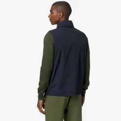 K-WAY Valen Stretch Nylon Jersey - Jackets - Short - Man - Blue Depth Store