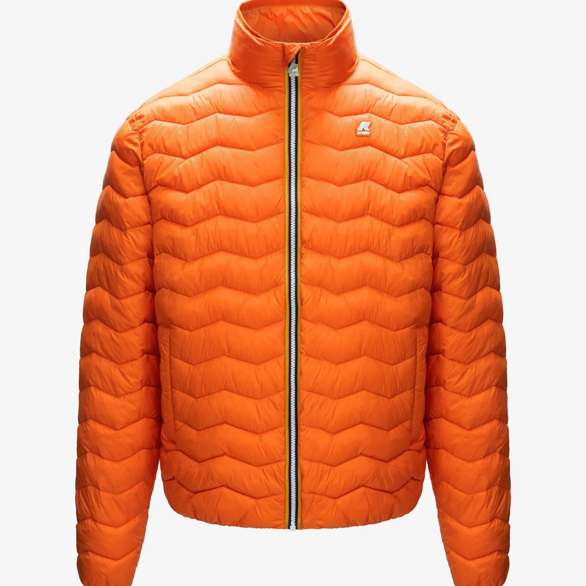 K-WAY Valentine Quilted Warm - Jackets - Short - Man - Orange Rust Online