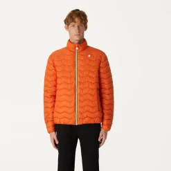 K-WAY Valentine Quilted Warm - Jackets - Short - Man - Orange Rust Online