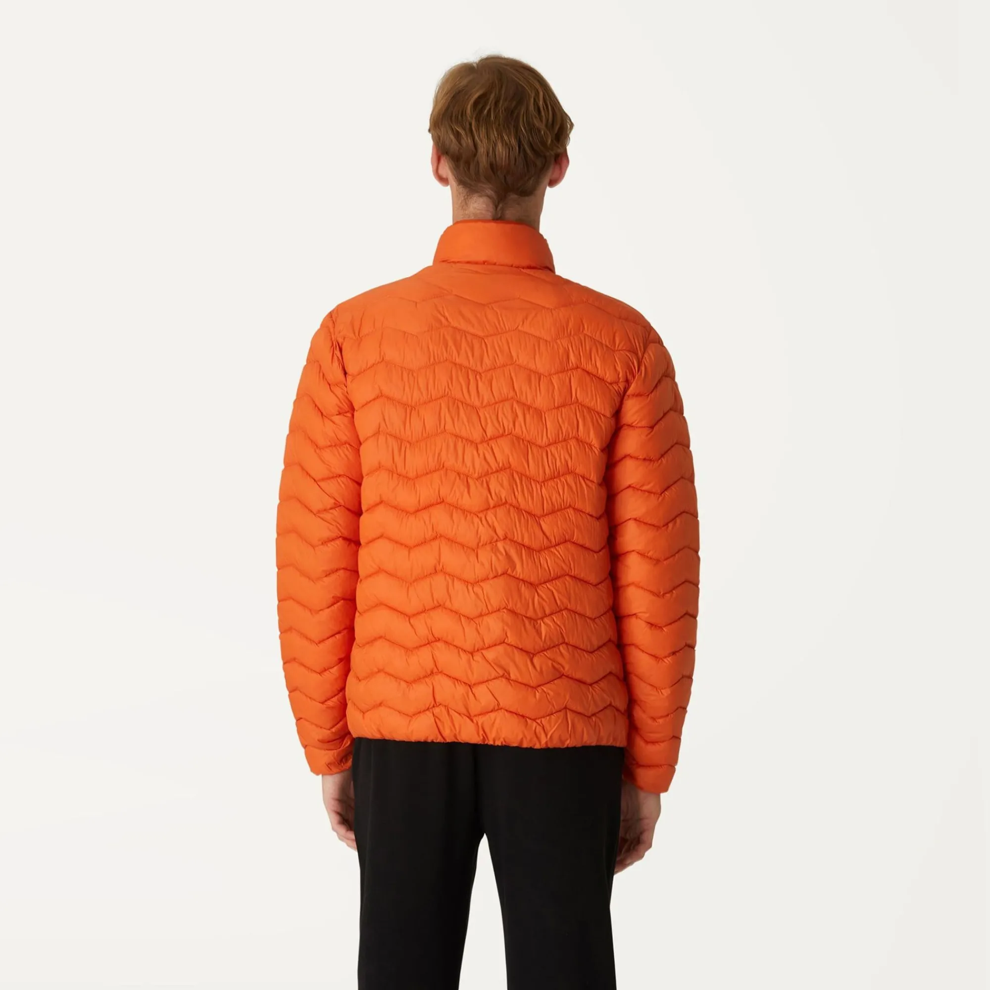 K-WAY Valentine Quilted Warm - Jackets - Short - Man - Orange Rust Online