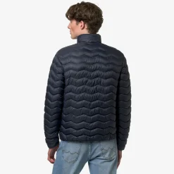 K-WAY Valentine Quilted Warm - Jackets - Short - Man - Blue Depth Fashion