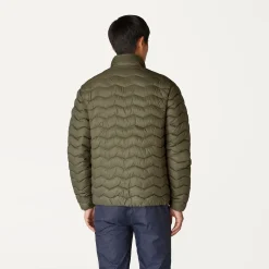K-WAY Valentine Quilted Warm - Jackets - Short - Man - Green Blackish New