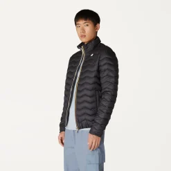 K-WAY Valentine Quilted Warm - Jackets - Short - Man - Black Pure Cheap