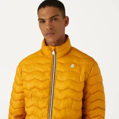 K-WAY Valentine Quilted Warm - Jackets - Short - Man - Yellow Sunflower New
