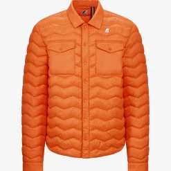 K-WAY Valeo Eco Warm - Jackets - Short - Man - Orange Copper Best