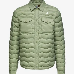K-WAY Valeo Eco Warm - Jackets - Short - Man - Green Sage New