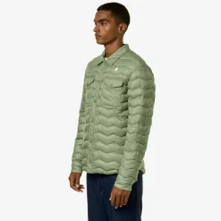 K-WAY Valeo Eco Warm - Jackets - Short - Man - Green Sage New