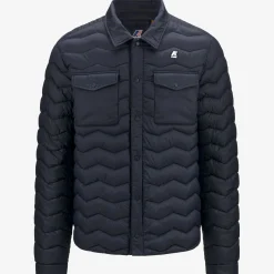 K-WAY Valeo Eco Warm - Jackets - Short - Man - Blue Depth Sale