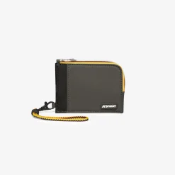 K-WAY Villebonne - Small Accessories - Wallet - Unisex - Green Blackish Flash Sale