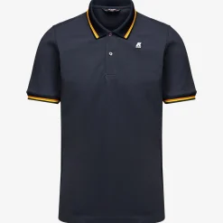 K-WAY Vince - Polo Shirts - Polo - Man - Blue Depth Hot