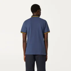 K-WAY Vince - Polo Shirts - Polo - Man - Blue Indigo Sale