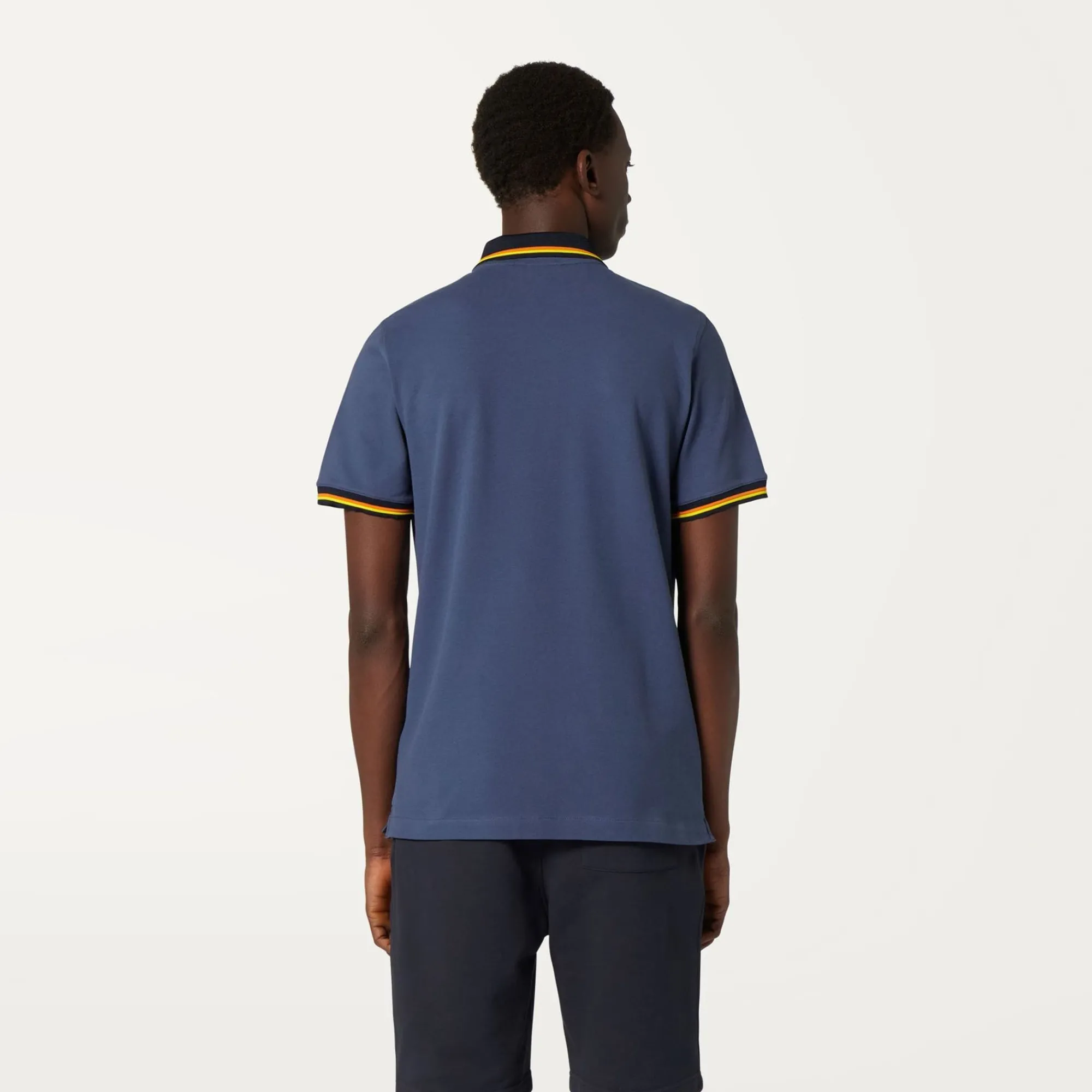 K-WAY Vince - Polo Shirts - Polo - Man - Blue Indigo Sale
