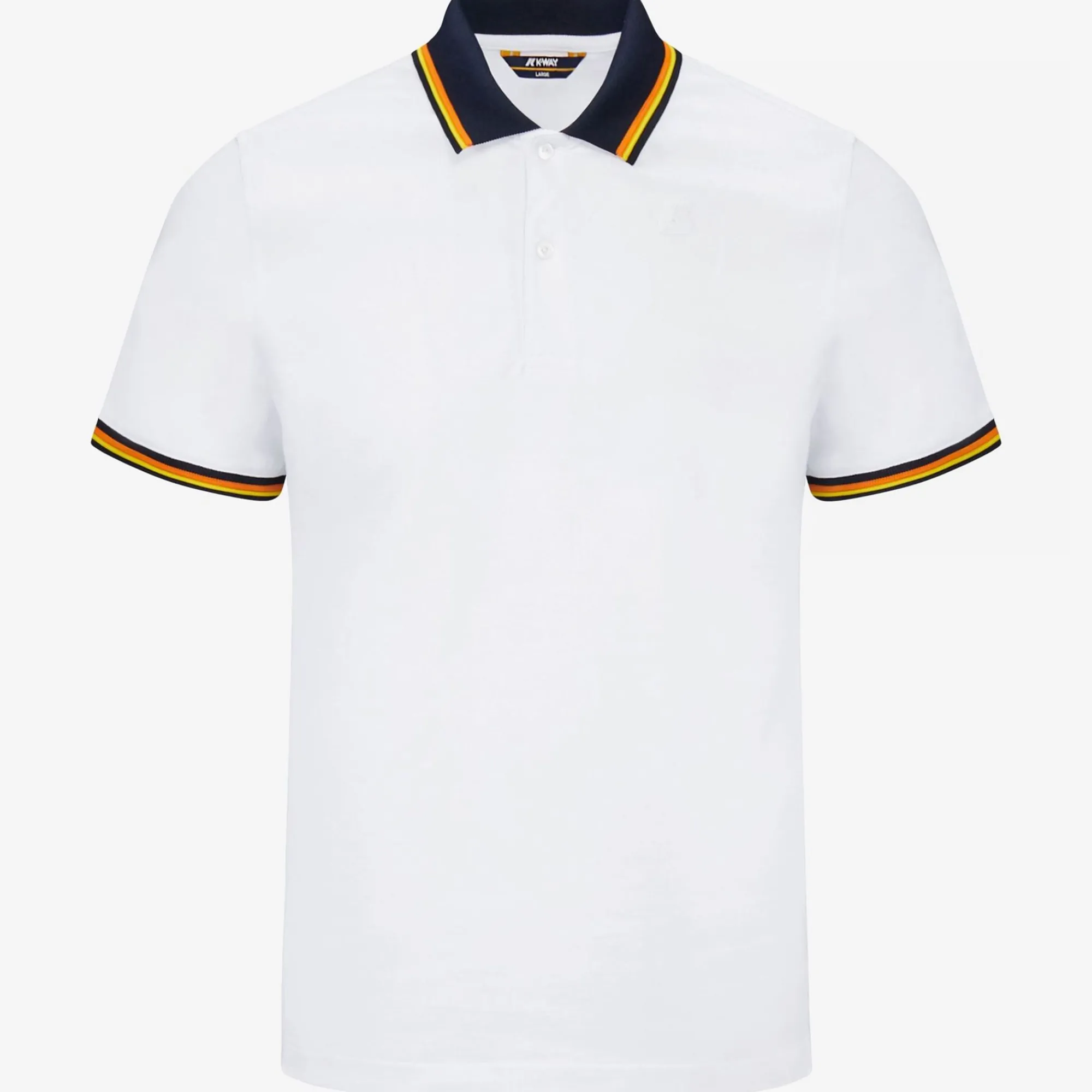 K-WAY Vince - Polo Shirts - Polo - Man - White Best Sale