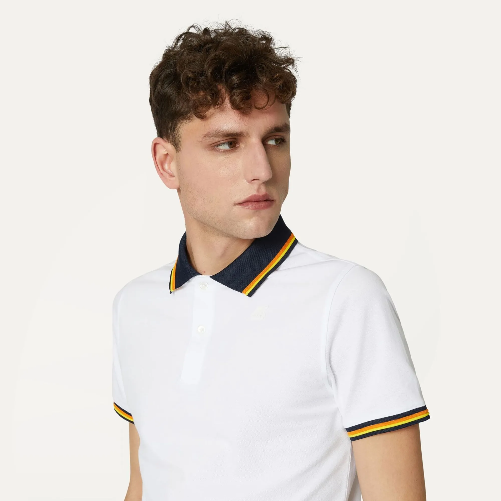 K-WAY Vince - Polo Shirts - Polo - Man - White Best Sale