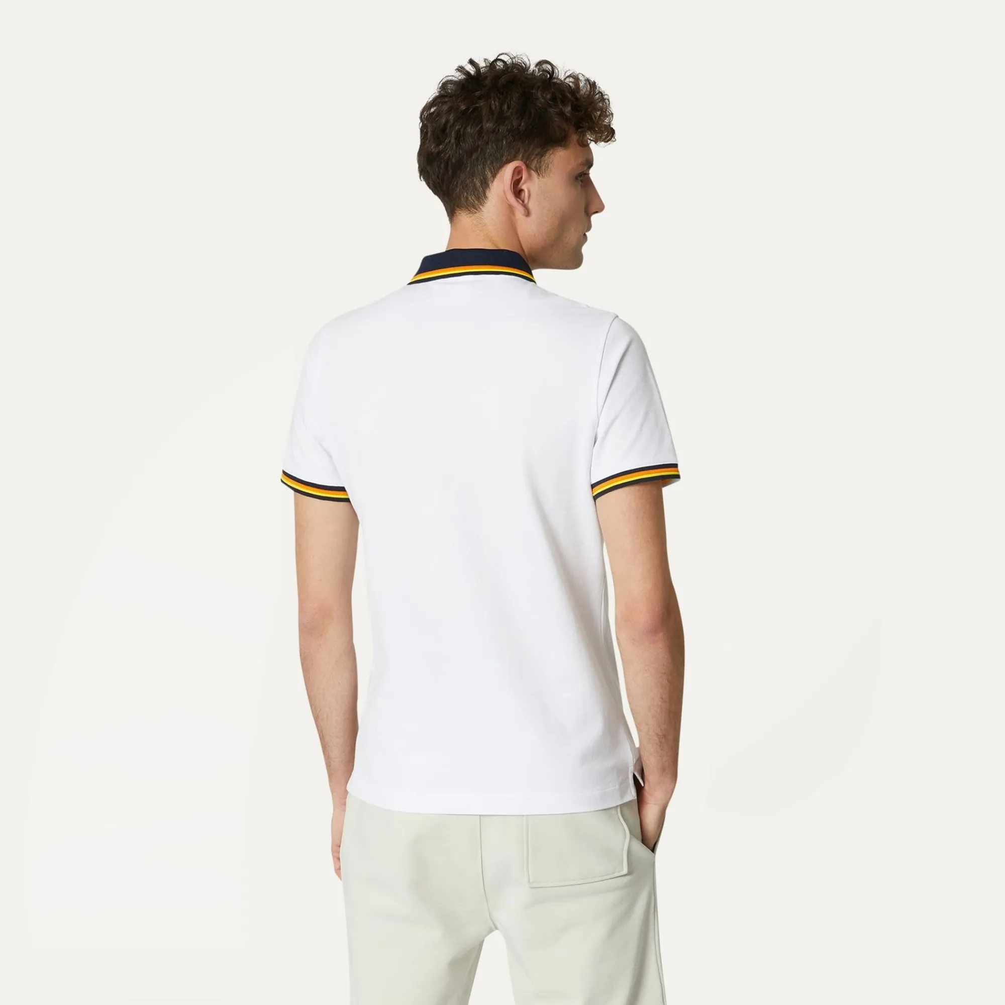 K-WAY Vince - Polo Shirts - Polo - Man - White Best Sale