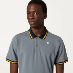 K-WAY Vince - Polo Shirts - Polo - Man - Grey Everest Online