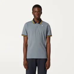 K-WAY Vince - Polo Shirts - Polo - Man - Grey Everest Online