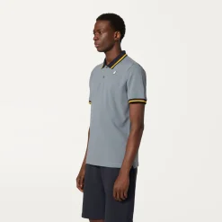 K-WAY Vince - Polo Shirts - Polo - Man - Grey Everest Online