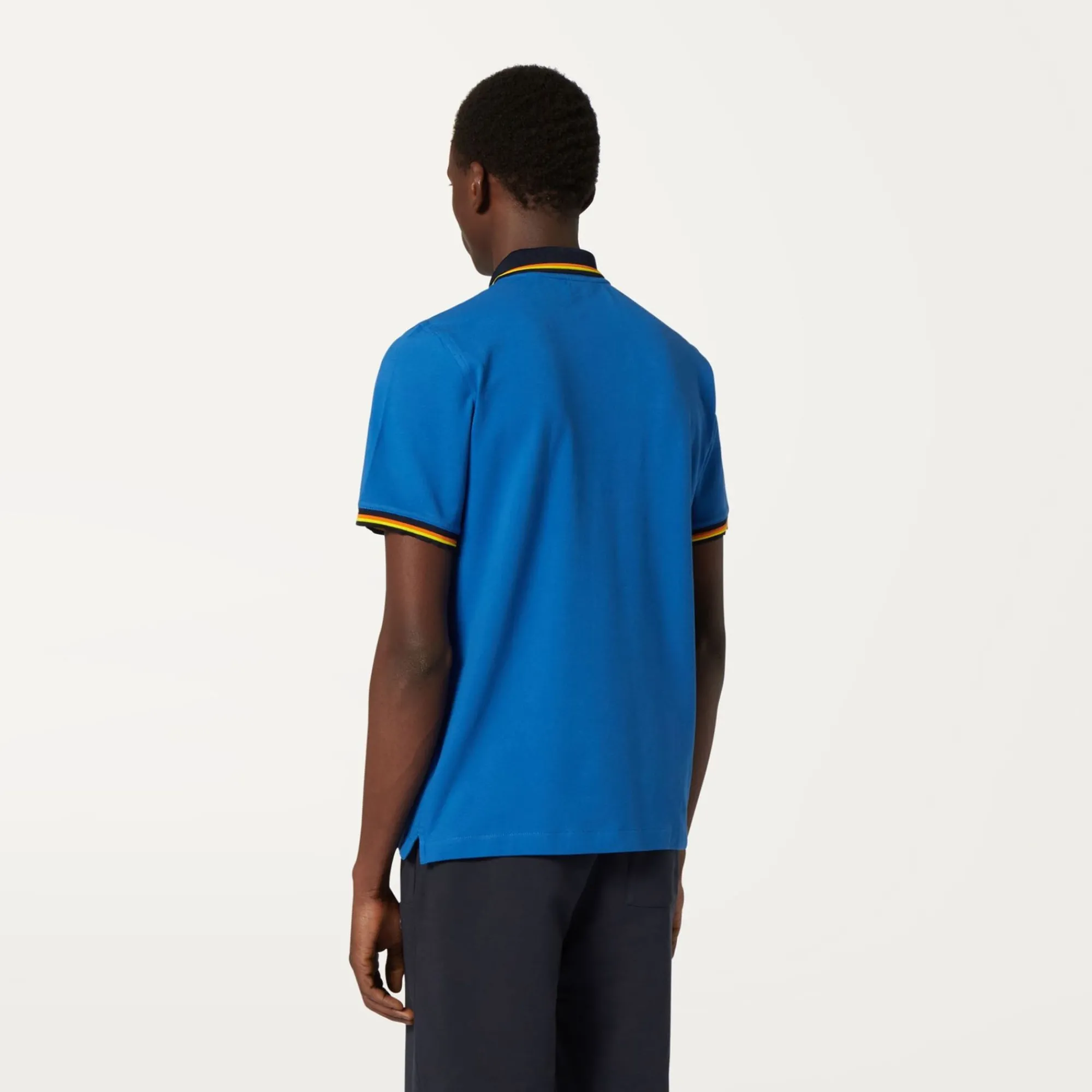 K-WAY Vince - Polo Shirts - Polo - Man - Blue Royal Marine Cheap